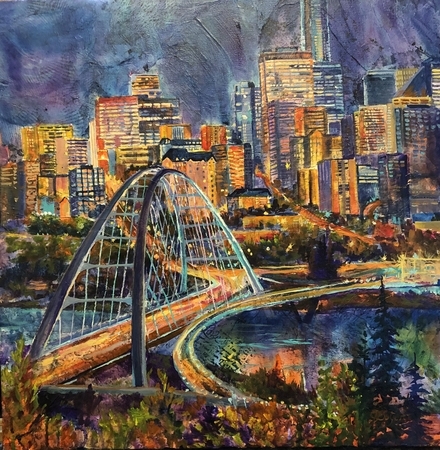 Edmonton in the Twilight